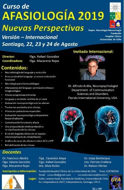 Afiche Afasiología 2019