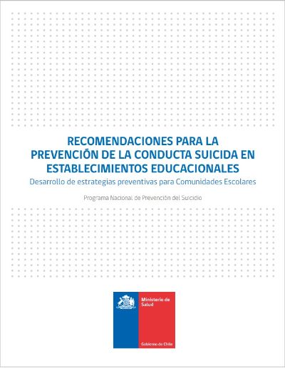Investigadores de la U. de Chile participan en formulación de guía para la prevención del suicidio del MINSAL