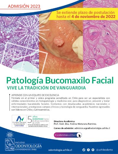 Título de Profesional Especialista en Patología Bucomáxilo Facial