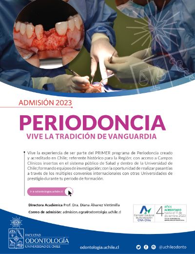 Afiche TPE en Periodoncia 2023