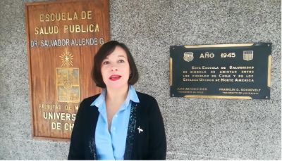 María Paz Bertoglia Presidenta de la Sociedad Chilena de Epidemiología (SOCHEPI).