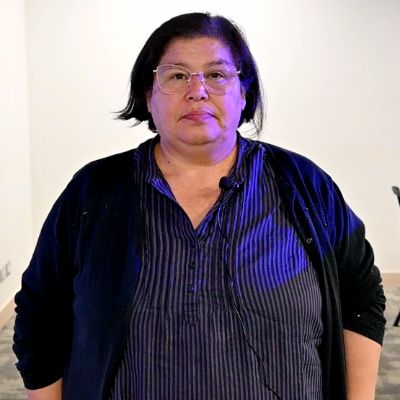 Myriam Barahona, presidenta de la Federación Nacional de Funcionarios de la Universidad de Chile.