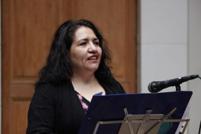 Maribel Mora, directora de la Oficina de Equidad e Inclusión, llamó a escuchar la voz de las y los estudiantes.
