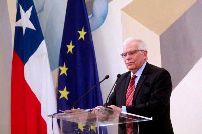 Josep Borrell en el estrado