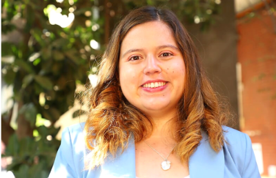 Coordinadora de Redes Transdisciplinarias de la Vicerrectoría de Investigación y Desarrollo de la Universidad de Chile, Jaqueline Meriño Vergara. 