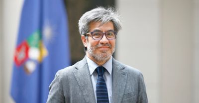 Vicerrector de Investigación y Desarrollo de la U. de Chile, Enrique Aliste.
