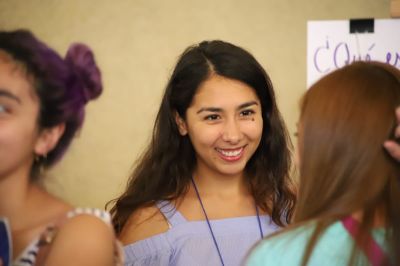 Gabriela Reveco, estudiante colaboradora de La U Invita. 