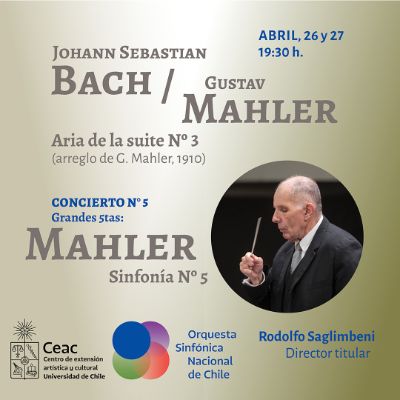 CONCIERTO N°5 Grandes 5tas: Mahler