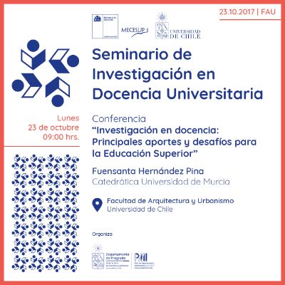 Afiche Seminario de Investigación en Docencia Universitaria. Oct. 2017