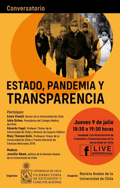 Conversatorio virtual "Estado, pandemia y transparencia"