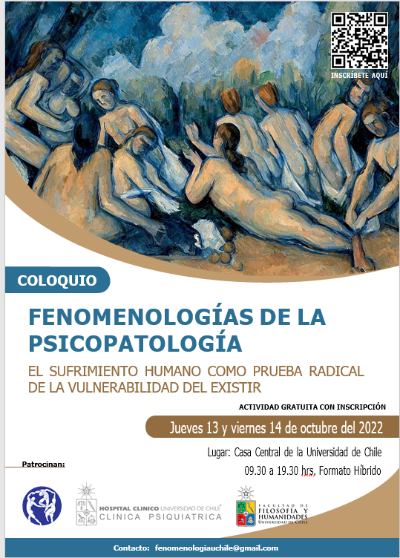 Coloquio Fenomenologías de la Psicopatología
