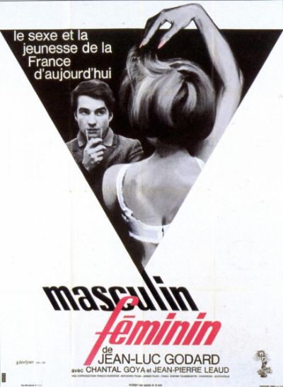 "Masculino/femenino" (1966) de Jean-Luc Godard.