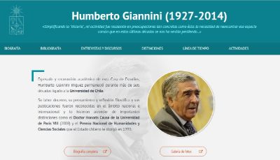Sitio web Giannini