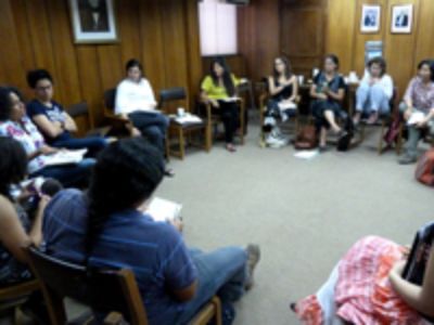 Conversatorio organizado por el Centro Interdisciplinario de estudios de Género