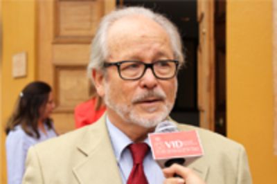 El Coordinador de la Red Transdisciplinaria sobre Envejecimiento, Benjamín Suárez. 