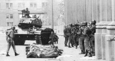 La dictadura militar intervino la Universidad de Chile tras el golpe de Estado del 11 de septiembre de 1973