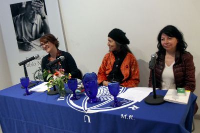 El encuentro se desarrolló en el Espacio Estravagario de la Fundación Neruda. 