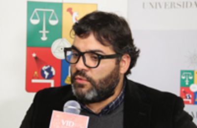 El Director del Proyecto de Internacionalización, Andree Henríquez. 