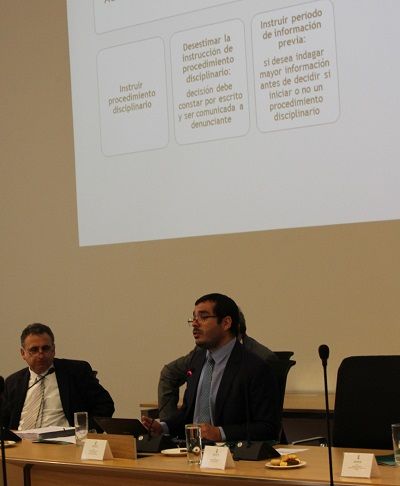 Presentación del protocolo de actuación. Fernando Molina, Director Jurídico.