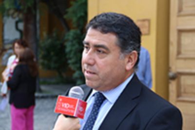 El director del Senama, Rubén Valenzuela. 