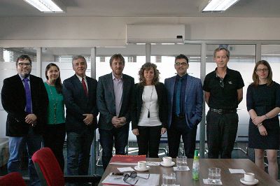 Una comitiva de 20 académicos suecos fue recibida en el mes de diciembre para la preparación del Foro Chile-Suecia, actividad programada para septiembre de 2017.