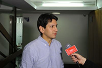El Jefe de la Unidad de Redes Transdisciplinarias VID, Pablo Riveros. 