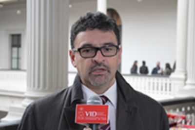El Vicerrector de Investigación y Desarrollo (VID) U. de Chile, Flavio Salazar. 