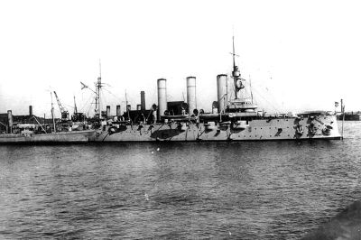 Un disparo del crucero "Aurora", de la flota rusa del Báltico, a las 21:45 del 7 de noviembre de 1917 marcó el inicio del asalto al Palacio de Invierno.