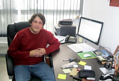Rodrigo Vicencio Poblete, investigador MIRO y académico del Departamento de Física de la Facultad de Ciencias de la Universidad de Chile.