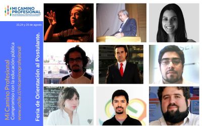Estos son los y las profesionales que participarán de las charlas TED. 