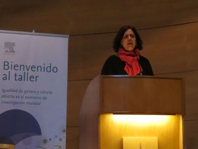 Antonia Santos, coordinadora de la Comisión de Igualdad de Género del CRUCH