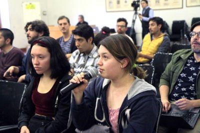 El Seminario contó con la participación de estudiantes, académicos y funcionarios de la U. de Chile. 