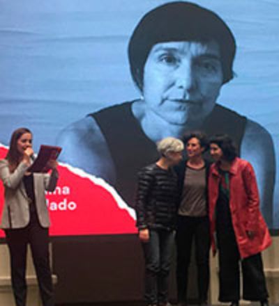 Paulina Mellado, Nuri Gutés y Elizabeth Rodríguez fueron parte del evento en el que se presentó la programación de Santiago a Mil 2019.