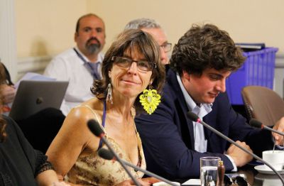 Cristina Girardi, presidenta de la Comisión de Educación de la Cámara de Diputados, también expresó la urgencia de cambiar las regulaciones de calidad de la educación superior.