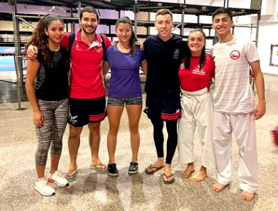 Los seis estudiantes de la U. de Chile ya se encuentran en Panamá para disputar el XXXIII Campeonato Panamericano de Karate.