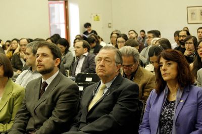 La conmemoración se realizó en la Casa Central de la U. de Chile este miércoles 17 de abril. 
