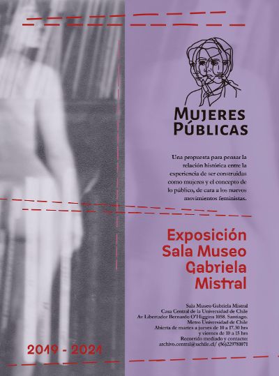 "Mujeres Públicas" estará disponible por dos años en la Sala Museo Gabriela Mistral.