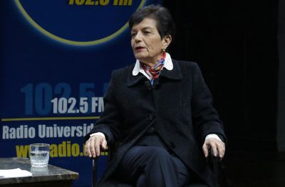  María Graciela Rojas, directora del Hospital Clínico de la Universidad de Chile.