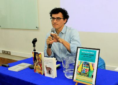 Marco Avilés, escritor y periodista, autor del libro "¿De dónde venimos los cholos'".