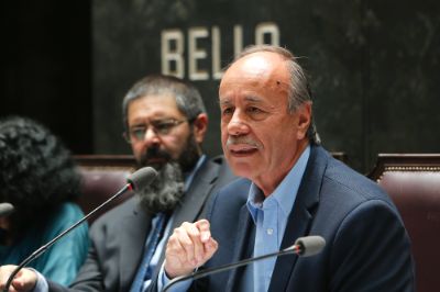 El presidente de la Comisión Chilena de Derechos Humanos (CChDH), Carlos Margotta.