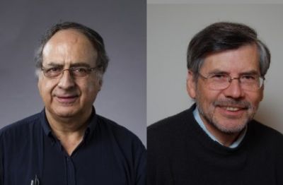 Académicos Raúl Muñoz y José Pino (Facultad de Ciencias Físicas y Matermáticas)