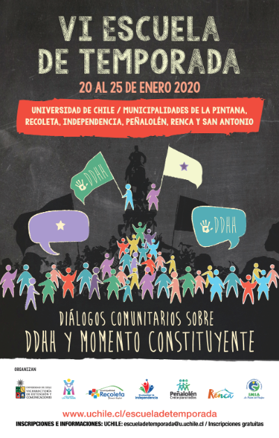 VI Escuela de Temporada "Diálogos comunitarios sobre Derechos Humanos y Momento Constituyente".