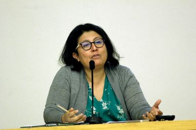 Paulina Bravo, licenciada en Historia del Arte de la Universidad de Chile e integrante de la organización Archiveras sin Fronteras.