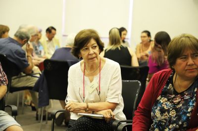 Miembro de la red y profesora de educación básica jubilada, Mónica Roa.