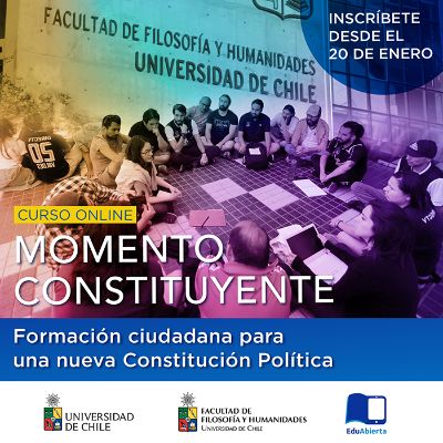 Curso abierto "Momento Constituyente: formación ciudadana para una nueva Constitución Política"