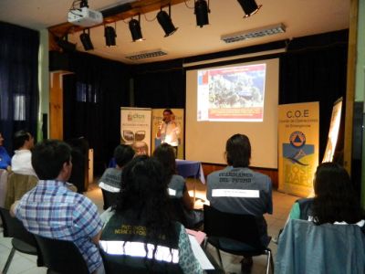 El profesor Miguel Castillo destacó a la comuna de San José de Maipo por el ecosistema único en el que se encuentra.