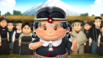 Natalia, una niña mapuche. Episodio de la primera temporada de "Pichintún"