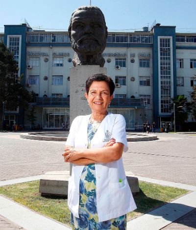 La directora del Hospital, doctora Graciela Rojas.