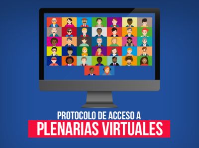 SU aprobó protocolo que permite el acceso de la comunidad universitaria a sus plenarias virtuales.