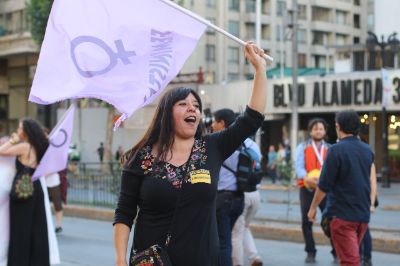 Lorena Astudillo, abogada y vocera de la Red Chilena contra la Violencia hacia las Mujeres. 